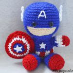 PATRON GRATIS CAPITAN AMERICA AMIGURUMI