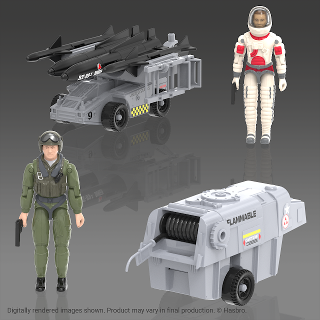 2023 HasLab Skystriker, Ace, Lt. Wayne Ruthel, Scarlett, Ripcord, Cobra Commander, Mickey Mouse, Cobra Trooper, Cobra Ground Crew