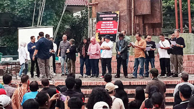 Kumpul di UNJ, Aktivis 98 Sorot Matinya Etika Bernegara dan KKN