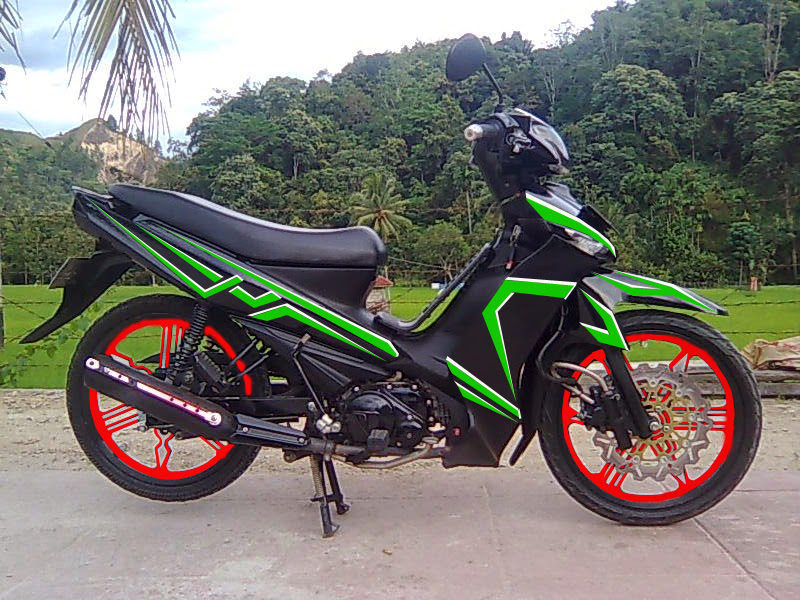 motor modifikasi vega zr  paling bagus