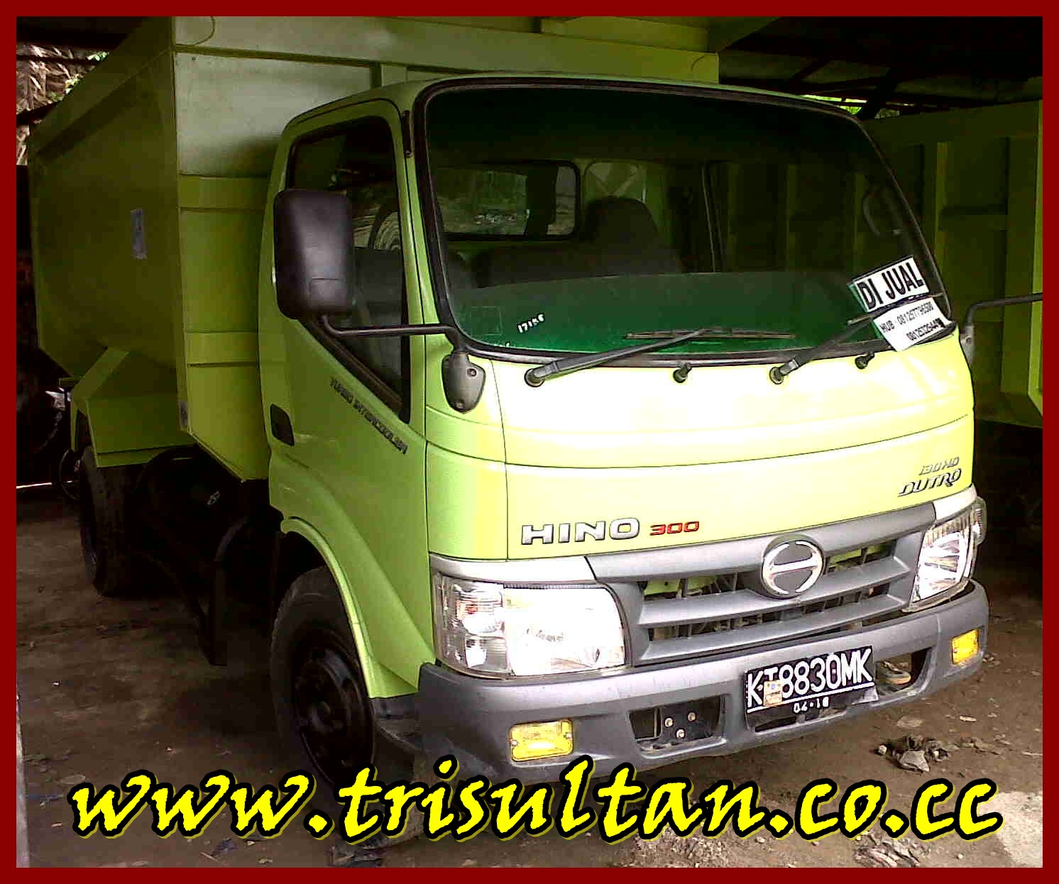 IKLAN BISNIS SAMARINDA Dijual Dump Truck HINO Dutro Tahun 2010