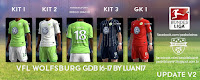 VfL Wolfsburg Nike Kits 2016-2017 Update v2 Pes 2013