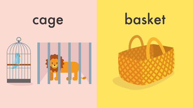 cage と basket の違い