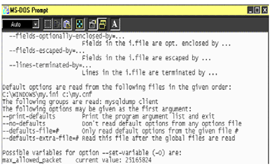 Cara Instalasi MySQL Versi MySQL-3.23.32-win
