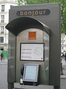 A while back I wrote about the death of the phone booth in Paris, . (iphone )