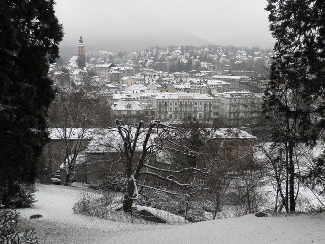 Le centre ville de Baden Baden