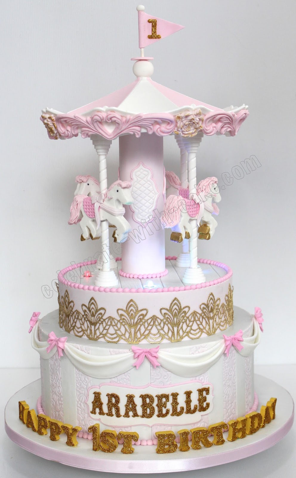 Celebrate with Cake!: Carousel 1st Birthday