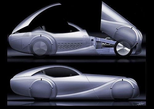 Morgan FuelCell Futuristic Concept Car Luxury Modern Design Morgan 