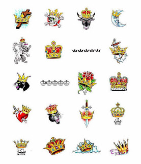 crown tattoos, tattoos