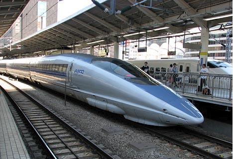 these trains of bullet types are run by japan railways