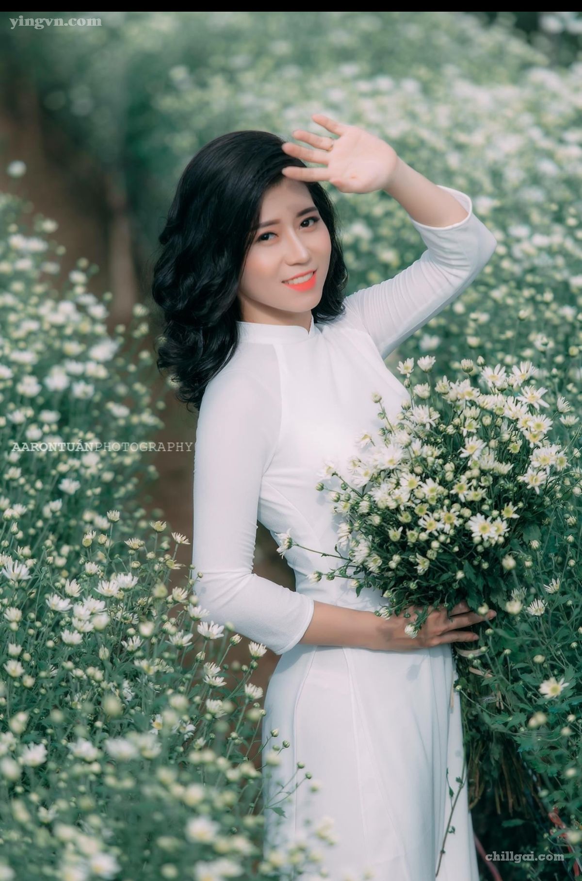 Tuyển tập girl xinh gái đẹp Việt Nam mặc áo dài đẹp mê hồn #169