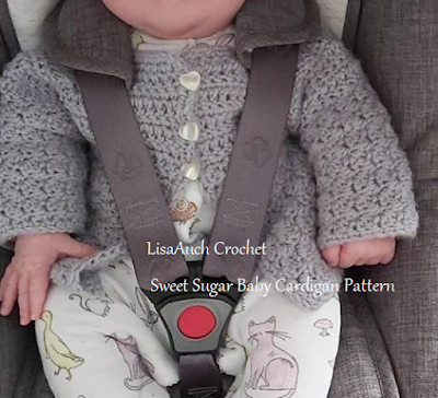 crochet baby cardigan pattern free