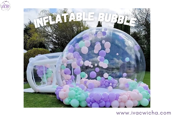 Inflatable bubble house