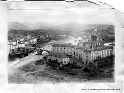 Photo ancienne d'Auvergne : lieux divers.