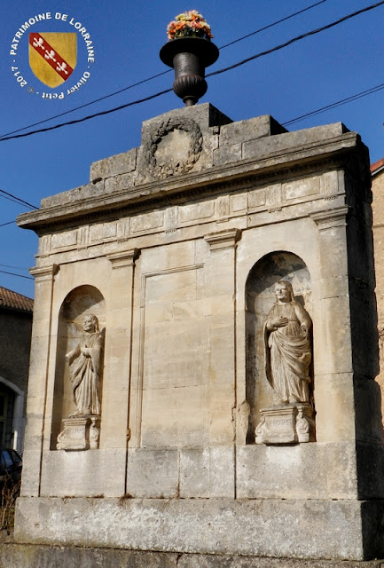 GOUSSAINCOURT (55) - Fontaine Saint-Gervais-et-Saint-Protais (1804-1851)