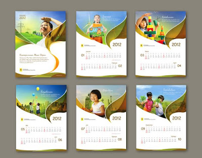 5 desain kalender keren sebagai inspirasi kamu di tahun 2018