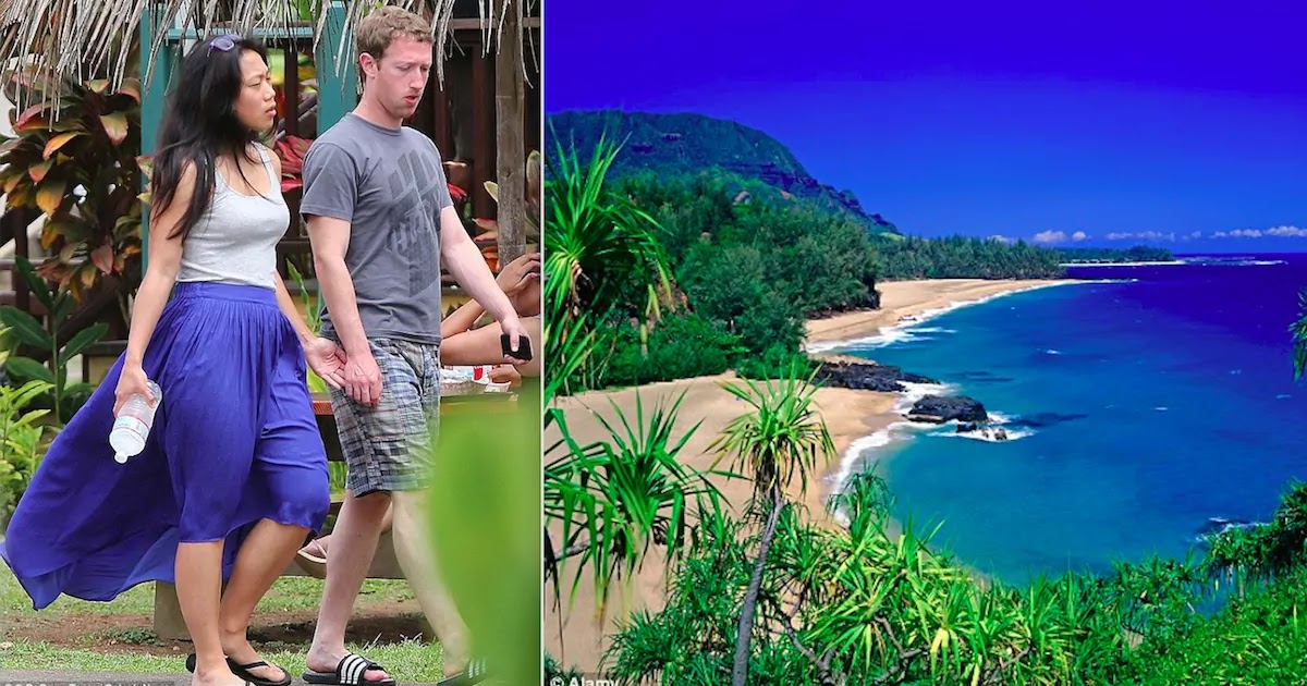Mark Zuckerberg And Priscilla Chan Purchase Another 700 Acres In Hawaii, Owning Now A Total Of 1,3000 Acres Of Native Hawaiian Land