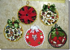 artemelza - enfeite de natal CD
