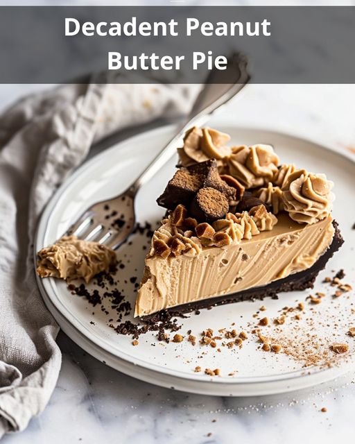 Decadent Peanut Butter Pie