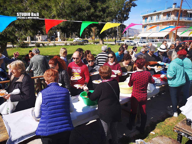 Δωρεάν σαρακοστιανά εδέσματα στη Νέα Κίο με ζωντανή μουσική και χορό (βίντεο)