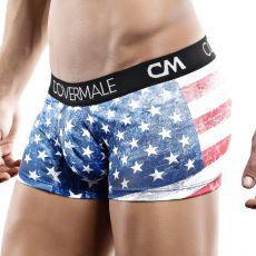 Cover Male USA Flag Boxer Trunk Print