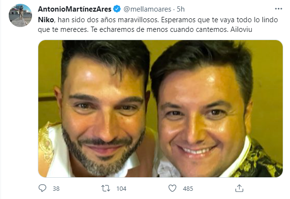 "Nico" abandona la Comparsa de Antonio Martínez Ares