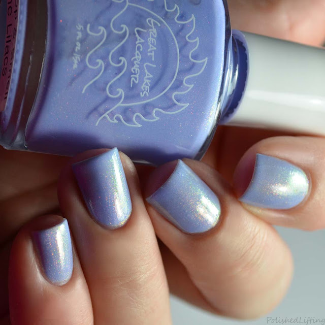 periwinkle shimmer nail polish