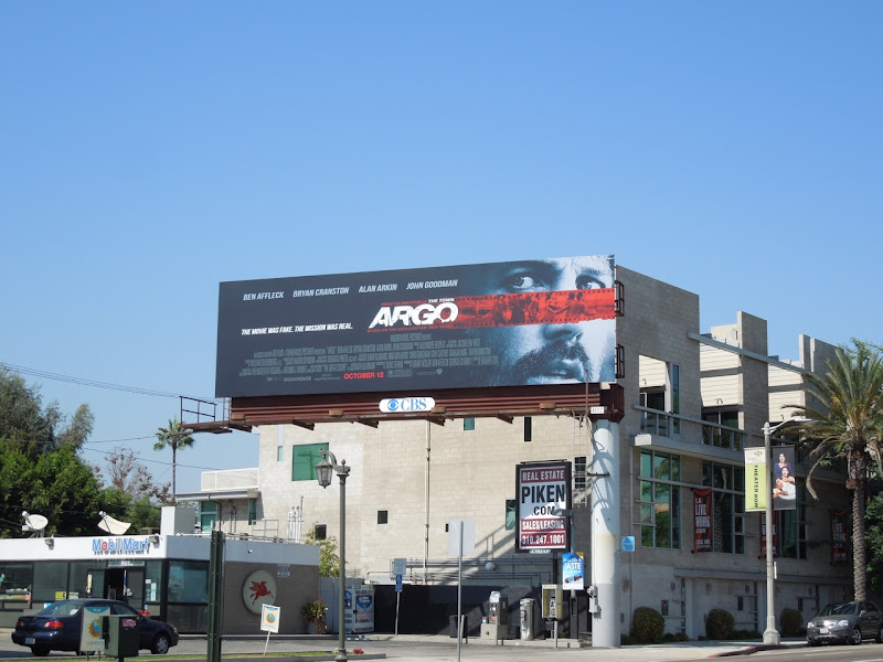 Argo film billboard