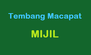 Kumpulan Contoh Tembang Macapat Mijil 