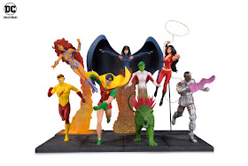 New Teen Titans Multi-Part Statue Set by George Perez x DC Comics