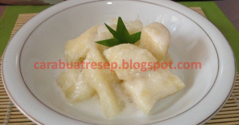 CARA MEMBUAT SINGKONG THAILAND KEJU SUSU  Resep Masakan 