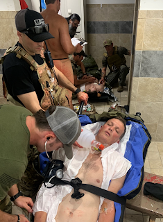 Army 2nd Lt. Brent Bubany spent his summer training at the Joint Special Operations Medical Training Center at Ft. Bragg, N.C., which runs two-week Special Forces Medical Sergeant Skills Sustainment Courses. (Photo credit: Army 2nd Lt. Brent Bubany)