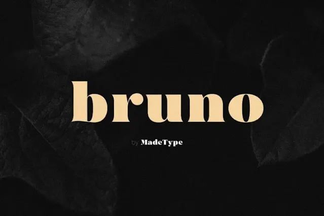 MADE Bruno Serif Font