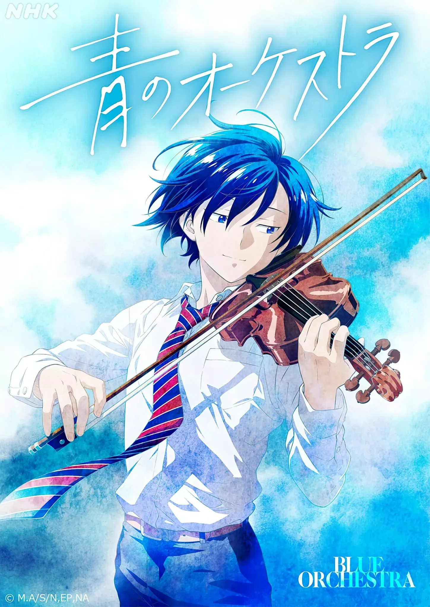 Novo Visual do Anime Ao no Orchestra Confirmou Estreia em 2023