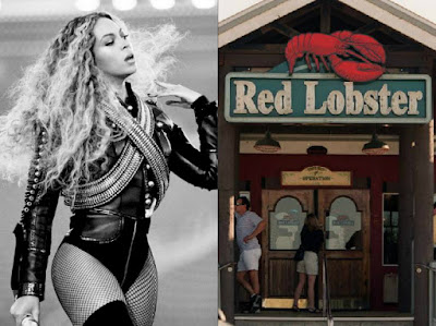 Beyonce Formation boost red lobster sale by 33%
