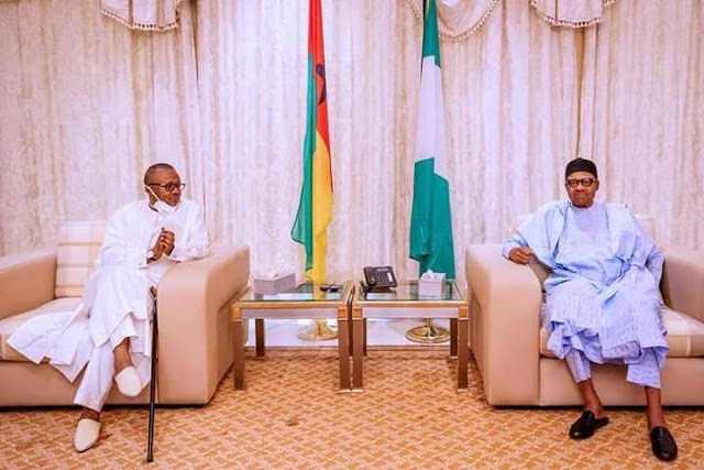 PRESIDENT BUHARI RECEIVES MADAGASCAN COVID-19 HERBAL “DRUG” FROM GUINEA BISSAU’S PRESIDENT EMBALO