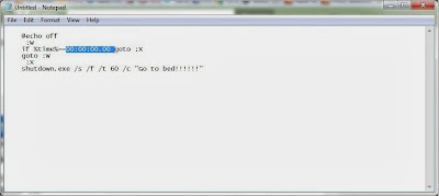 shudown komputer otomatis dengan waktu