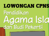 LOWONGAN CPNS GURU PENDIDIKAN AGAMA ISLAM (PAI) SE  INDONESIA TAHUN 2018