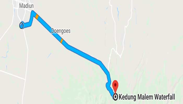 Air Terjun Kedung Malem Atau Slampir