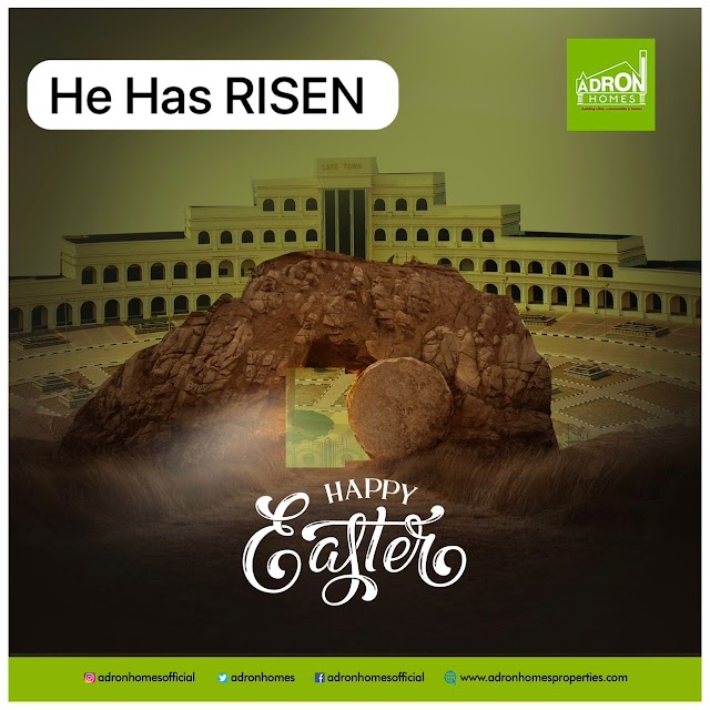 Adron Homes Extends Easter Greetings To The Christian Community.