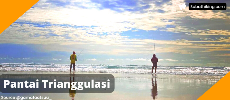 Pantai Trianggulasi Merupakan rekomendasi wisata Banyuwangi yang terletak di Alas Purwo