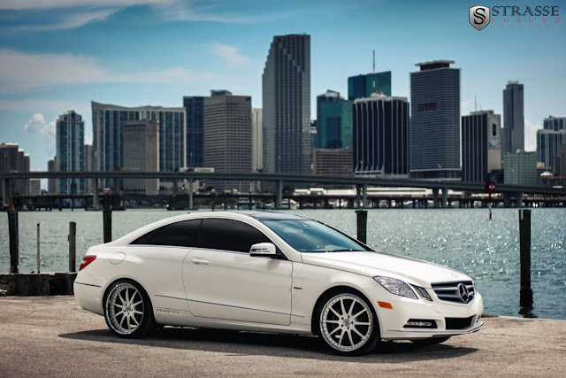2012 Mercedes Benz E350 Coupe by Strasse Forged