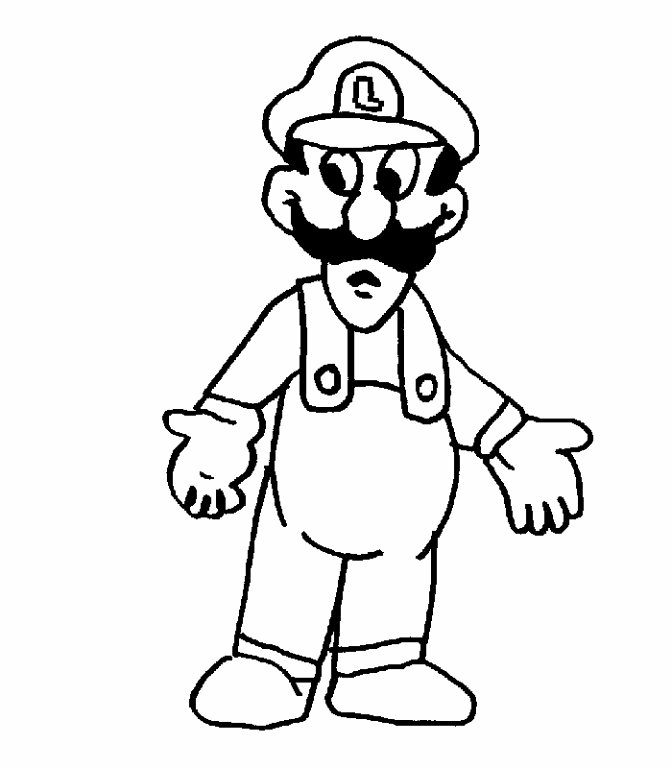 Mario coloring pages to print title=
