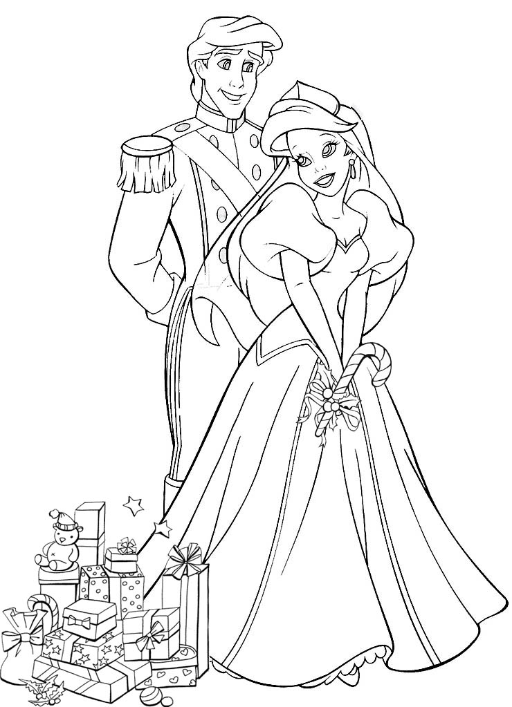 Download PRINCESS COLORING PAGES