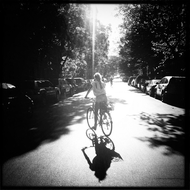 Candice Swanepoel Gets On Her Bike