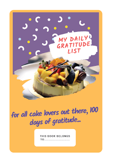 100 Days of Gratitude - For Cake Lovers - Journal for Kids and Teens
