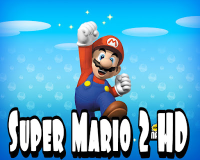 Game yang sudah usang aku nantikan kehadirannya muncul di android Super Mario 2 HD apk