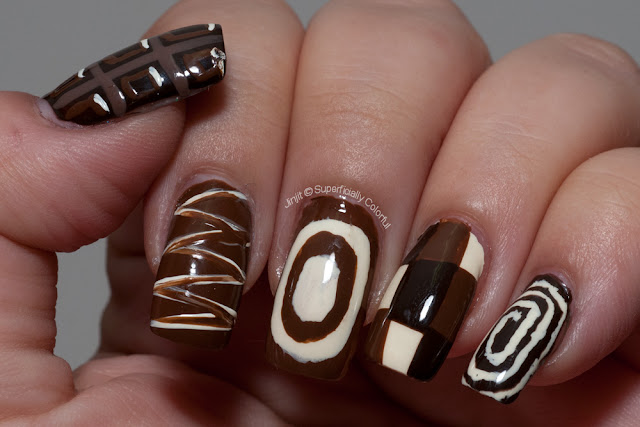 Chocolate Nail Art