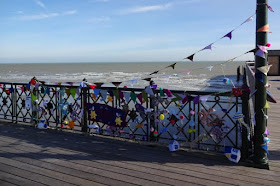 Hastings Pier Yarn Bomb