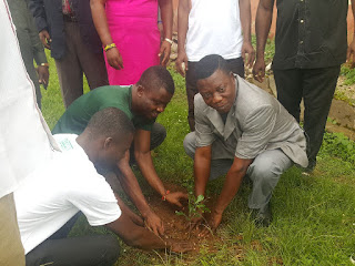 Symbolic tree planting ceremony on Day 3